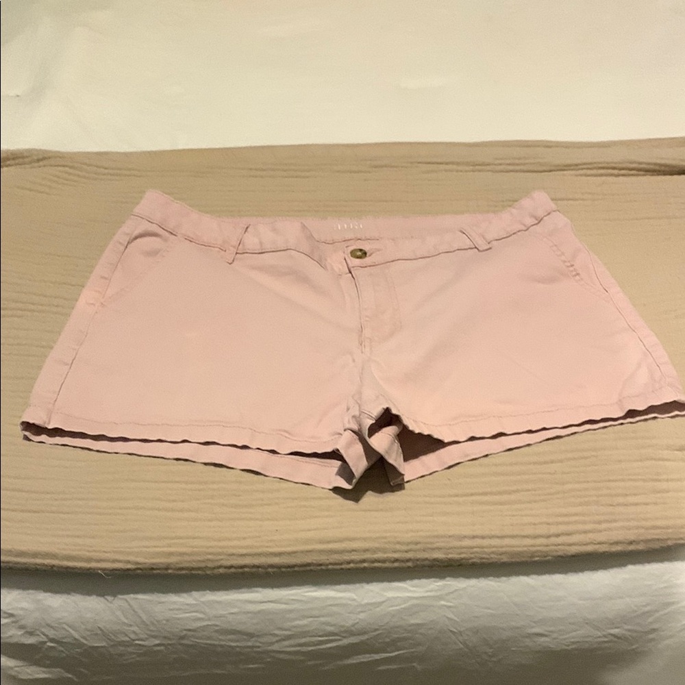 a.n.a Pink Bermuda Shorts Casual Style